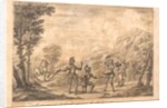 Scudamour and Arthegal fights with Britomart by William Kent