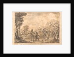 Scudamour and Arthegal fights with Britomart by William Kent