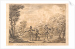 Scudamour and Arthegal fights with Britomart by William Kent