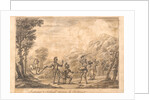 Scudamour and Arthegal fights with Britomart by William Kent