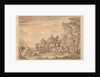 Archimago personating the Redcross knight is overthrown by Sans Loy who kills Unas Trusty Lyon by William Kent