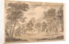 The Redcross knight engageth and vanquisheth Sans-Foy the Sarazin by William Kent
