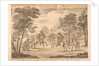 The Redcross knight engageth and vanquisheth Sans-Foy the Sarazin by William Kent