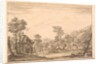 Una's escape from the Old Womans House with her Lyon, after his killing Kirkrapine by William Kent