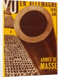 En Allemagne vers une Armée de Masse, front cover from the periodical Vu by Anonymous