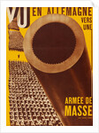 En Allemagne vers une Armée de Masse, front cover from the periodical Vu by Anonymous
