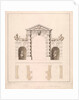 Design of the Gateway in to the Great Court at the Horse Guards by John Vardy