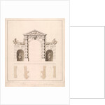 Design of the Gateway in to the Great Court at the Horse Guards by John Vardy