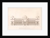 Elevation of the river front in the scheme to rebuild the Houses of Parliament by William Kent