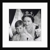 The Queen Mother and Prince Charles at the Coronation by Cecil Beaton