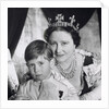 The Queen Mother and Prince Charles at the Coronation by Cecil Beaton