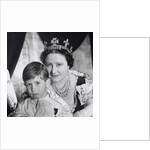 The Queen Mother and Prince Charles at the Coronation by Cecil Beaton