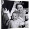 The Queen Mother and Princess Anne at the Coronation by Cecil Beaton
