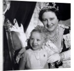 The Queen Mother and Princess Anne at the Coronation by Cecil Beaton