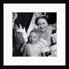 The Queen Mother and Princess Anne at the Coronation by Cecil Beaton