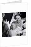 The Queen Mother and Princess Anne at the Coronation by Cecil Beaton