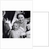 The Queen Mother and Princess Anne at the Coronation by Cecil Beaton