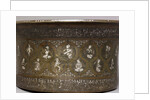 Basin featuring roundels with animals, hunting and fishing figures by Anonymous