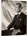 The Duke of Windsor seated in profile by Cecil Beaton