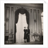 The Duke and Duchess of Windsor posing against a large window by Cecil Beaton