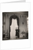 The Duke and Duchess of Windsor posing against a large window by Cecil Beaton