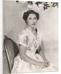 Princess Margaret sitting on a chair by Cecil Beaton