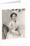 Princess Margaret sitting on a chair by Cecil Beaton