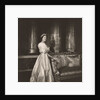 The Queen Mother posing in Buckingham Palace by Cecil Beaton