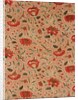 Dress fabric with floral pattern by Unknown