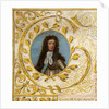 Letters patent in the name of William III and Mary II, detail by Anonymous