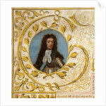 Letters patent in the name of William III and Mary II, detail by Anonymous