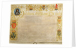 Letters patent in the name of William III and Mary II by Anonymous