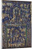 Wall tile with Arabic inscriptions, part of a sepulchral monument by Unknown