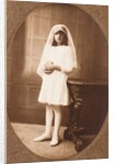Natalie Edith Jamison at her confirmation day by Unknown