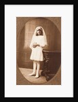 Natalie Edith Jamison at her confirmation day by Unknown