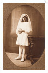 Natalie Edith Jamison at her confirmation day by Unknown