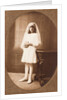 Natalie Edith Jamison at her confirmation day by Unknown