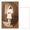 Natalie Edith Jamison at her confirmation day by Unknown