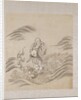 Lohan riding on a conch shell by Anonymous