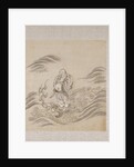 Lohan riding on a conch shell by Anonymous