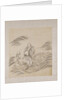 Lohan riding on a conch shell by Anonymous
