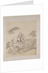 Lohan riding on a conch shell by Anonymous