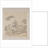 Lohan riding on a conch shell by Anonymous