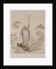 Lohan on the back of a dragon holding a pair of gourd vases by Unknown