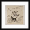 Lohan riding on the back of a tiger by Anonymous