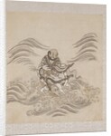 Lohan riding what is possibly a sea-horse by Anonymous