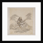 Lohan riding what is possibly a sea-horse by Anonymous