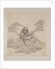 Lohan riding what is possibly a sea-horse by Anonymous