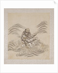Lohan riding what is possibly a sea-horse by Anonymous