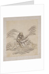 Lohan riding what is possibly a sea-horse by Anonymous